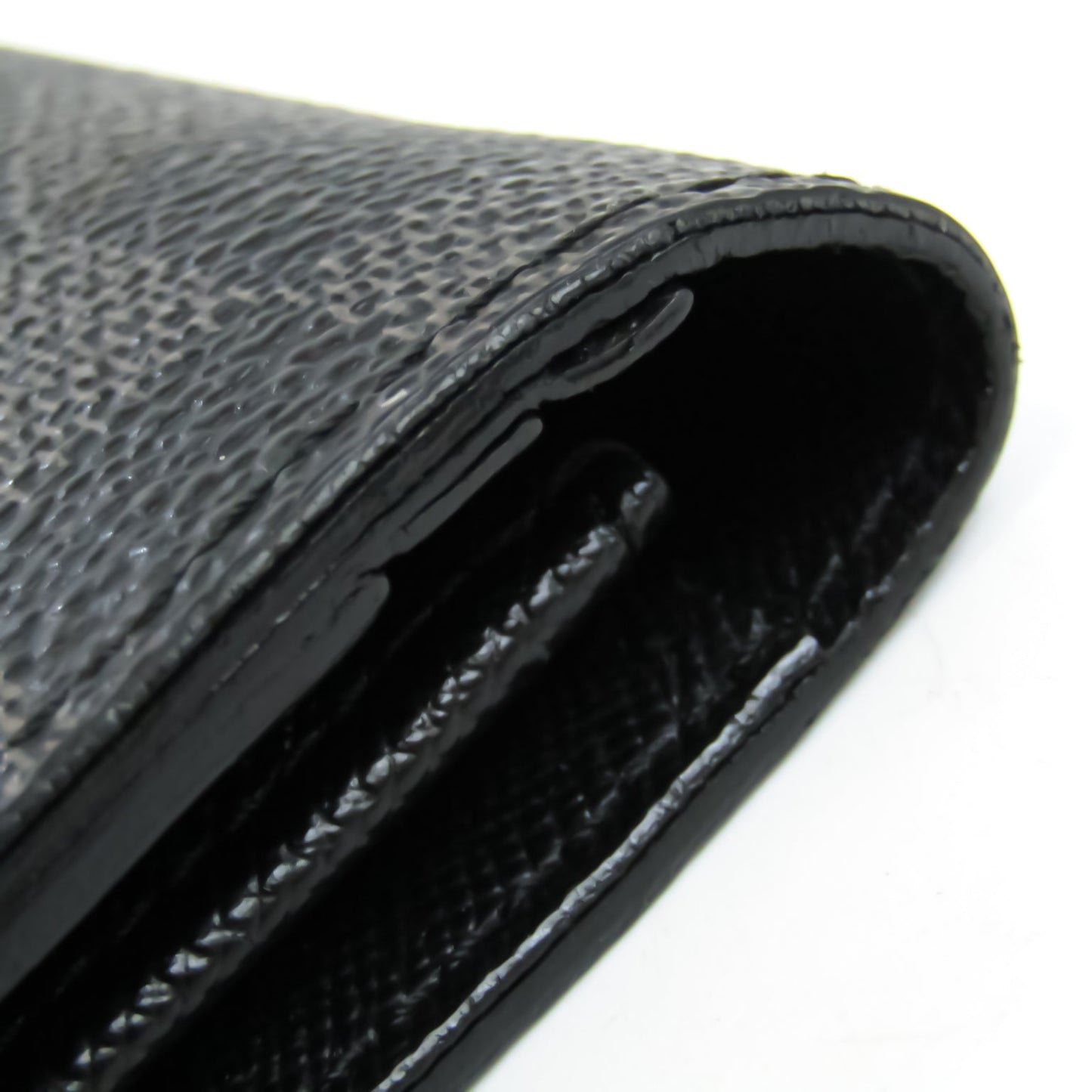 Louis Vuitton Black Canvas Portefeuille Brazza wallet accessories