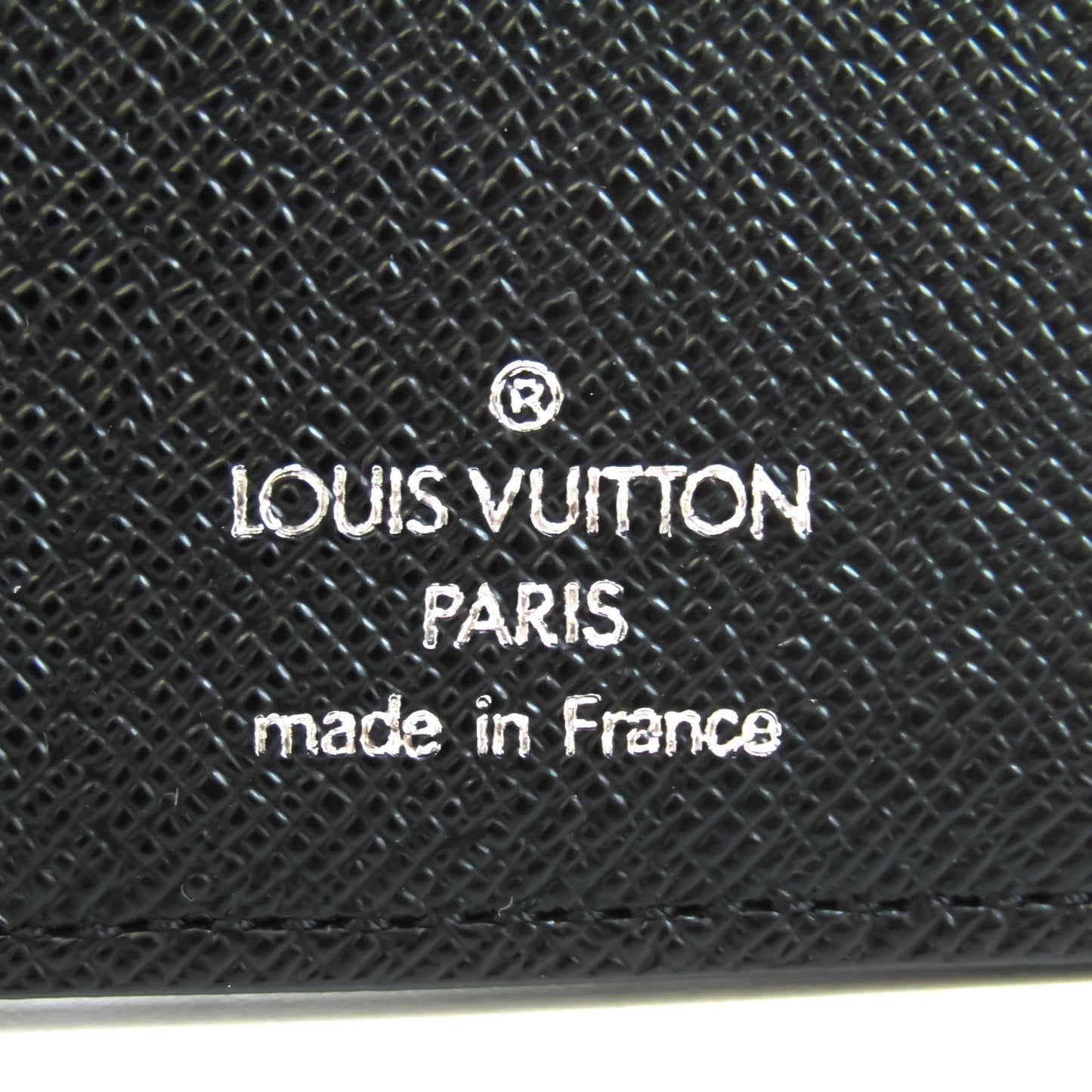 Louis Vuitton Black Canvas Portefeuille Brazza wallet accessories