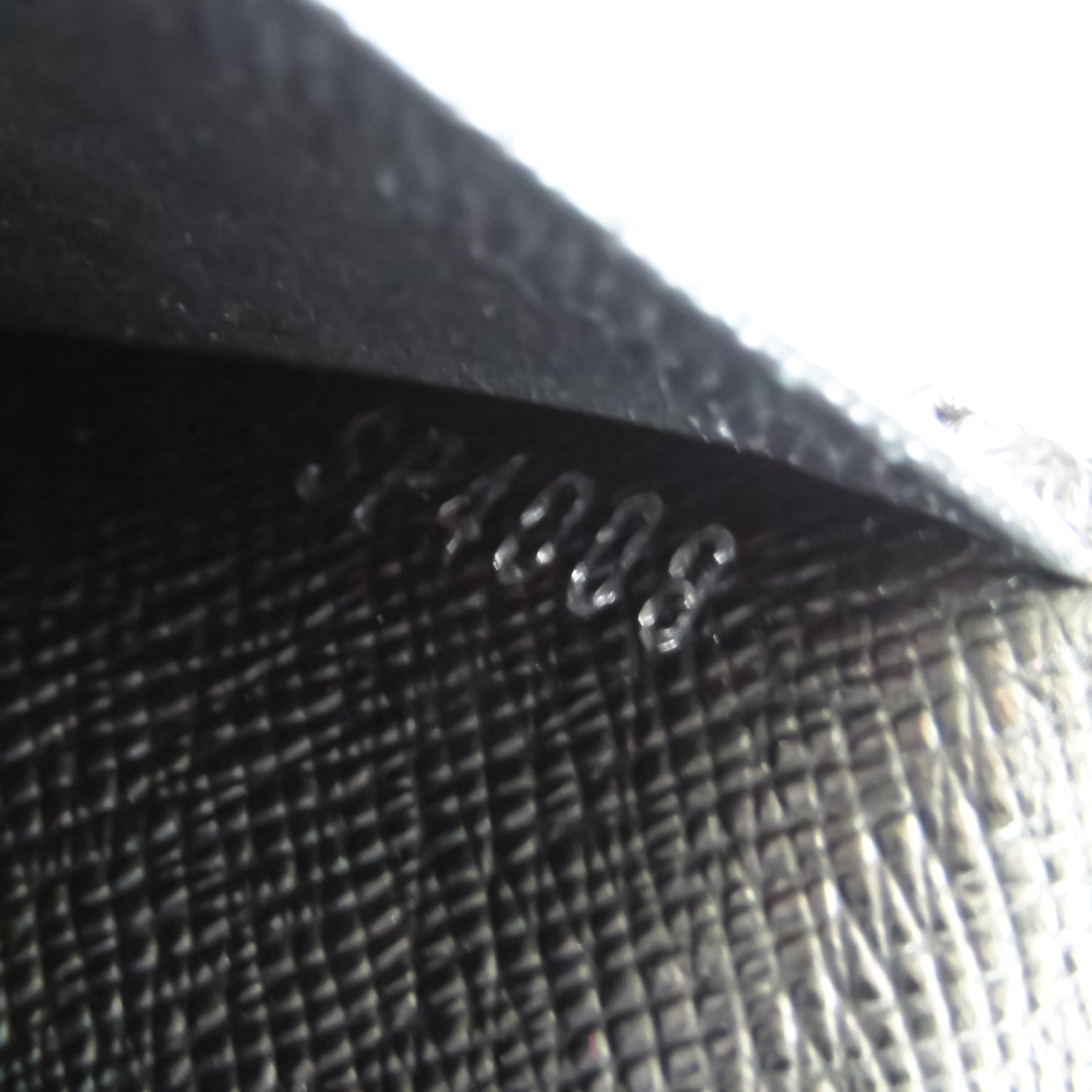 Louis Vuitton Black Canvas Portefeuille Brazza wallet accessories