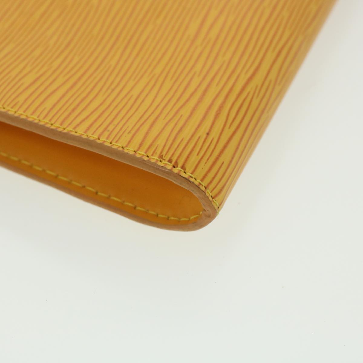 LOUIS VUITTON Epi Pochette Accessoires Pouch Yellow M52989 LV Auth 37917