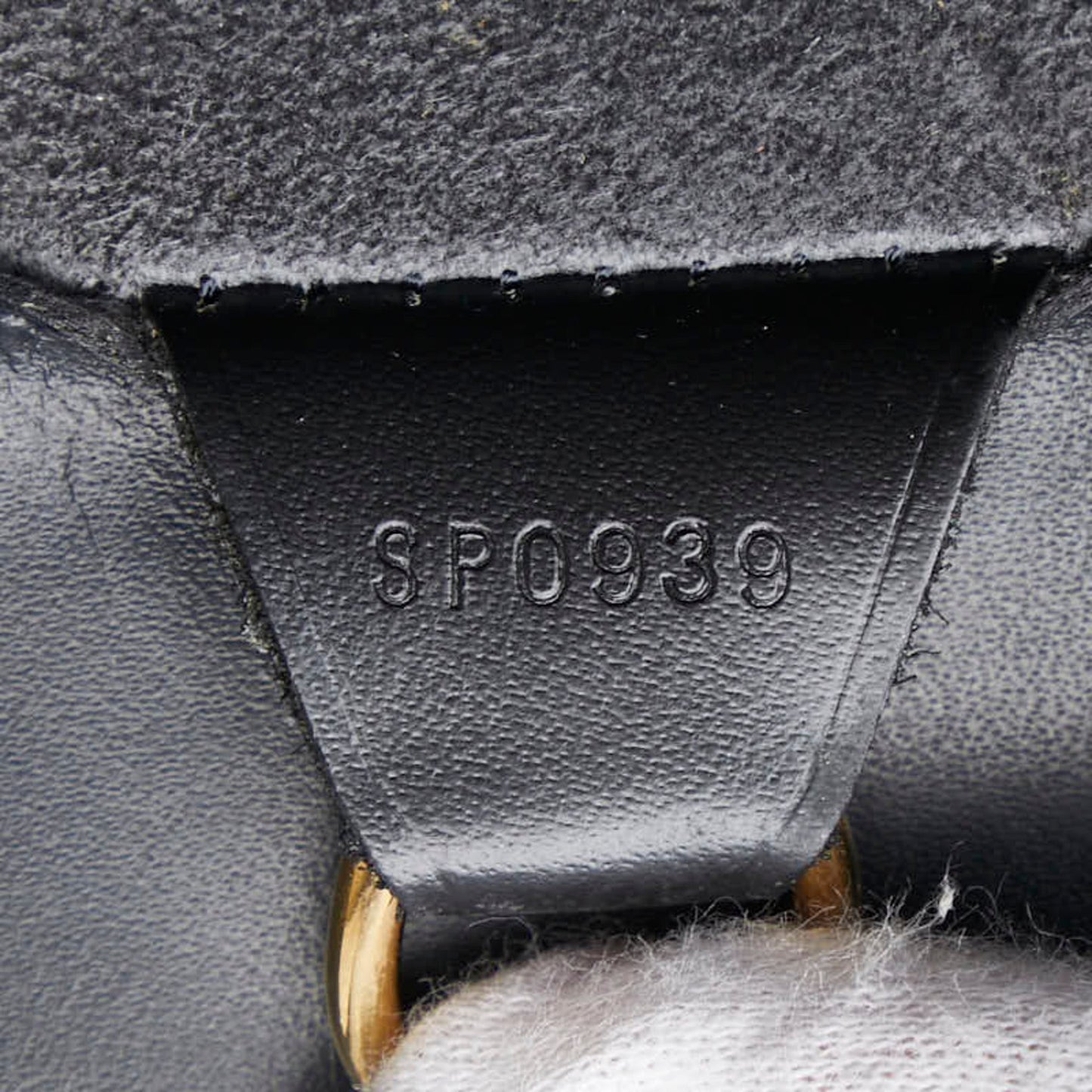 Louis Vuitton  Noir Leather Shoulder Bag
