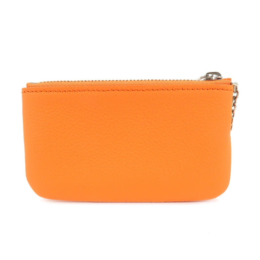 Louis Vuitton Aerogram Pochette Cles Coin Case Orange