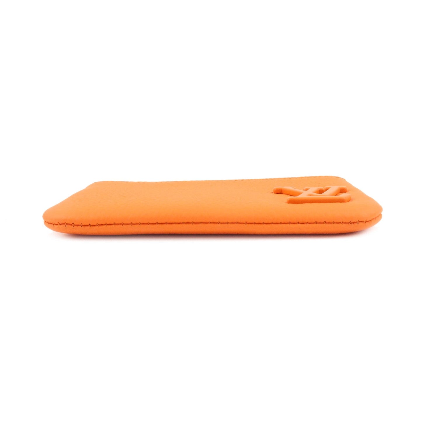 Louis Vuitton Aerogram Pochette Cles Coin Case Orange