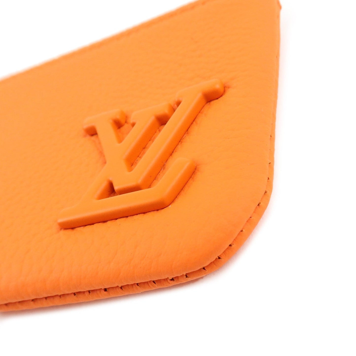 Louis Vuitton Aerogram Pochette Cles Coin Case Orange