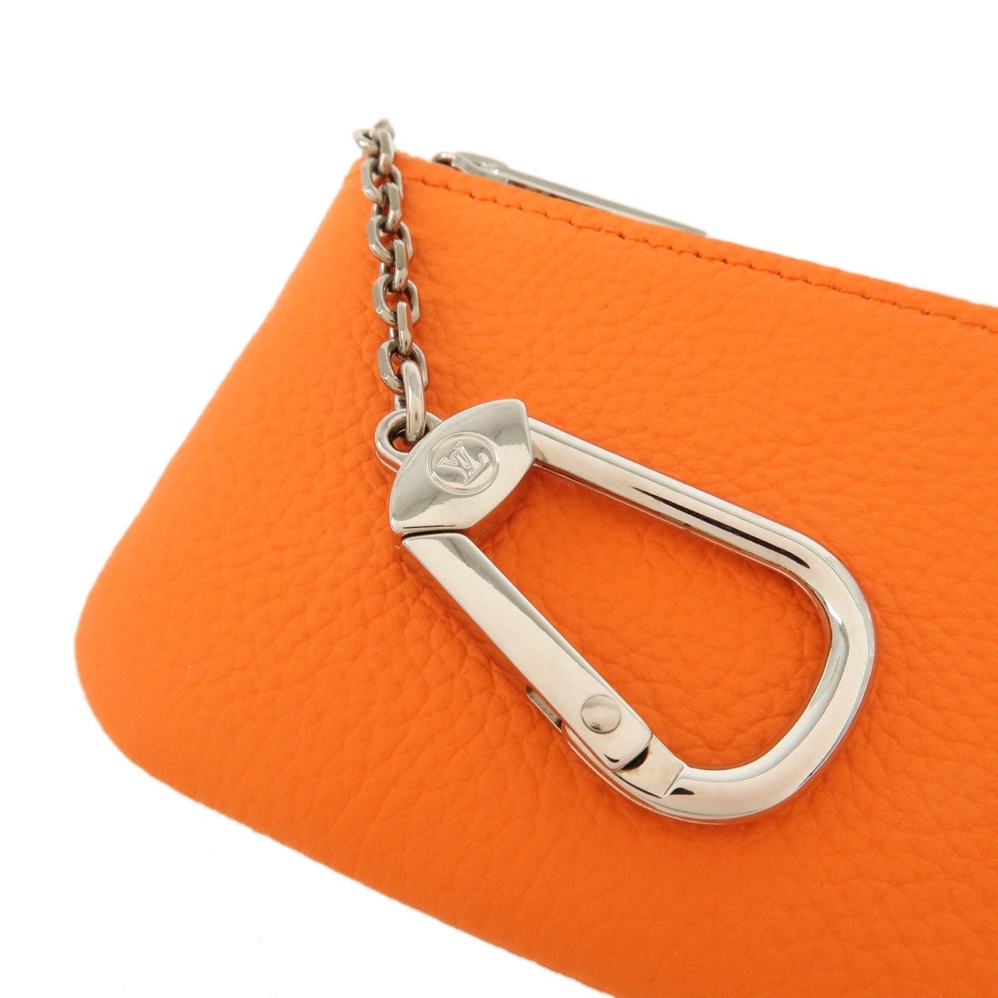 Louis Vuitton Aerogram Pochette Cles Coin Case Orange
