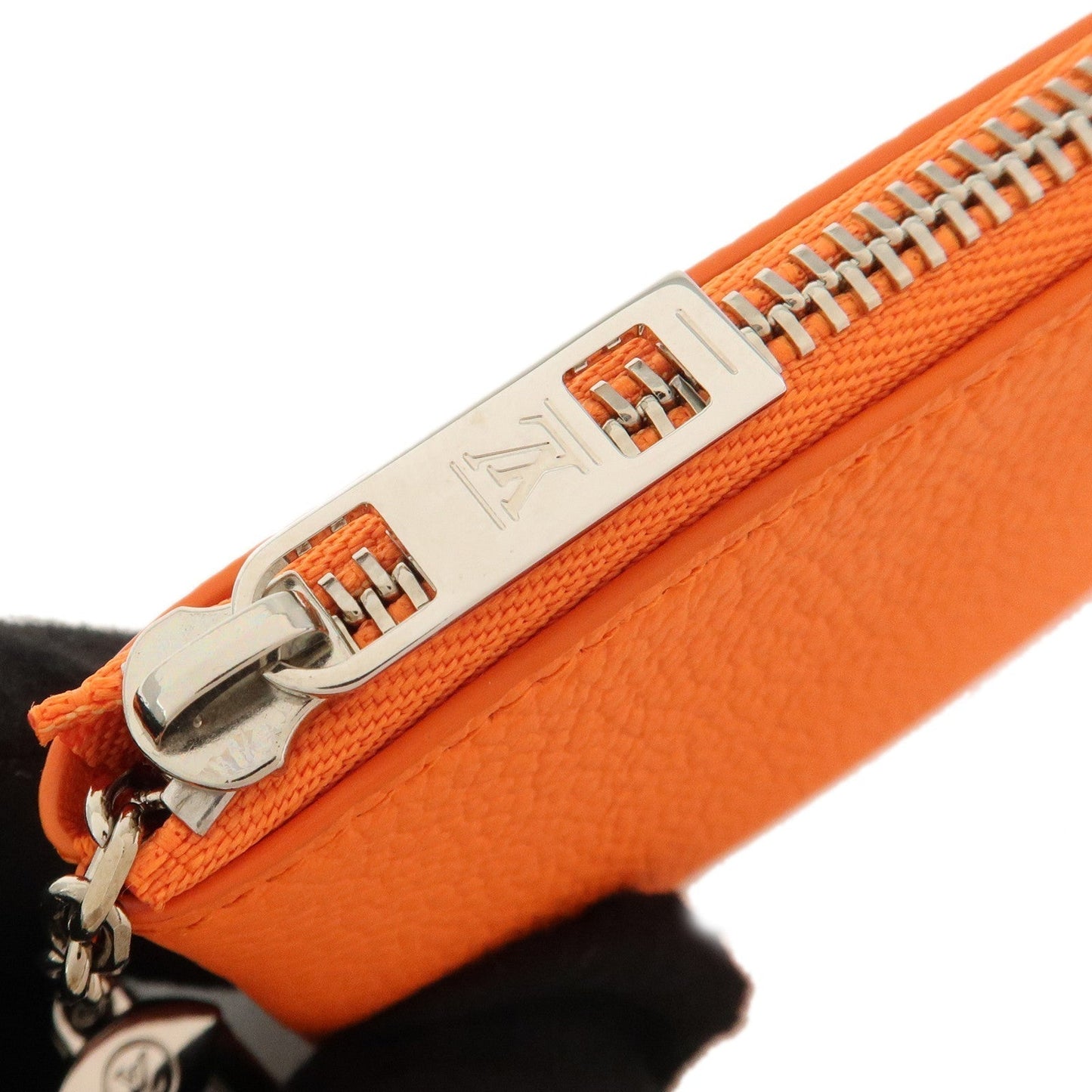 Louis Vuitton Aerogram Pochette Cles Coin Case Orange