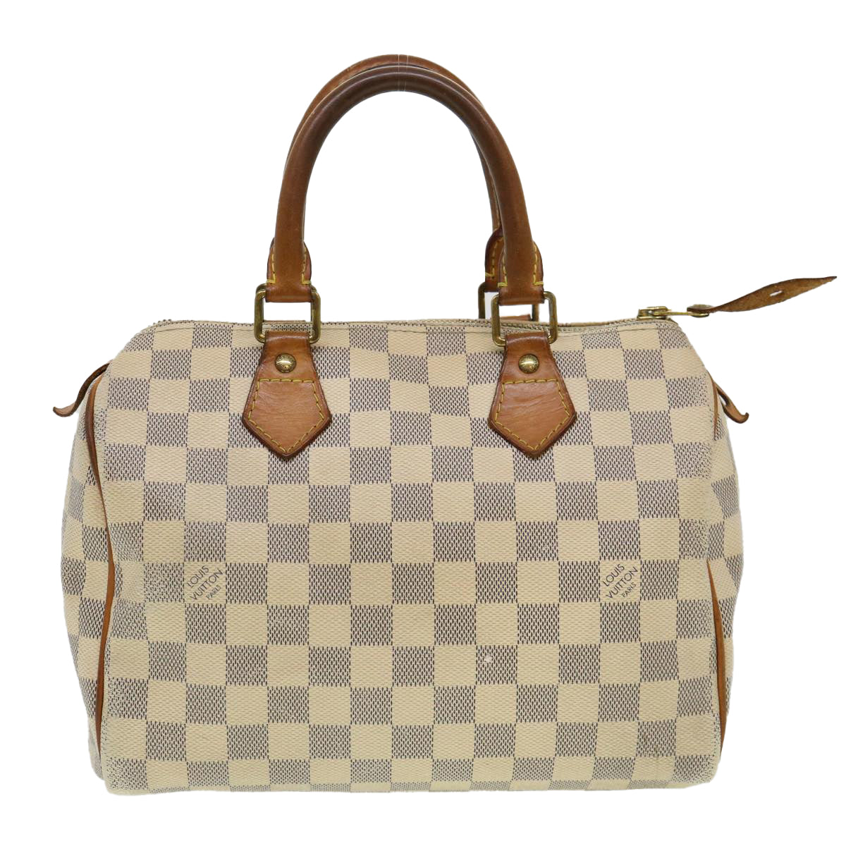 LOUIS VUITTON Damier Azur Speedy 30 Hand Bag N41533 LV Auth 38153