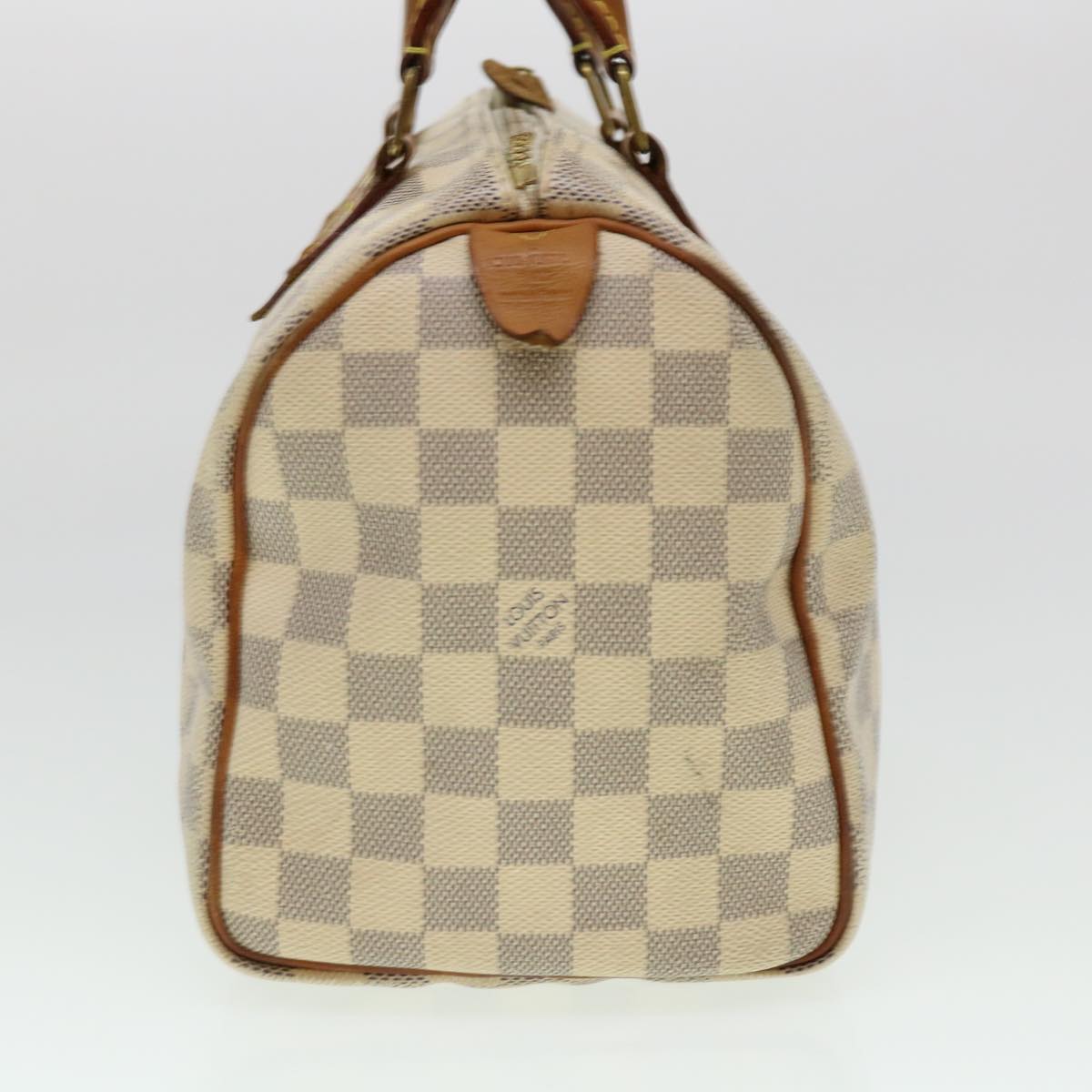 LOUIS VUITTON Damier Azur Speedy 30 Hand Bag N41533 LV Auth 38153