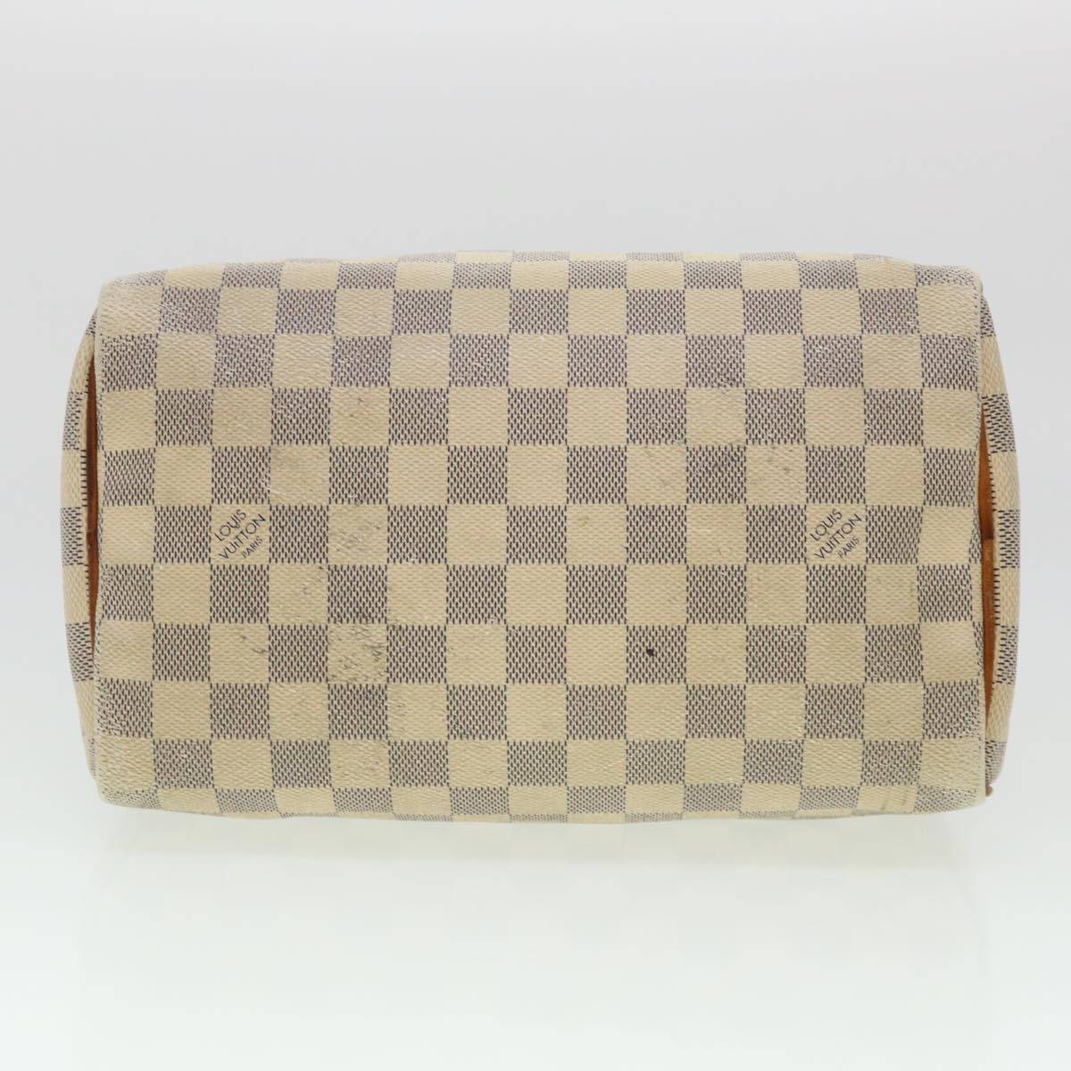 LOUIS VUITTON Damier Azur Speedy 30 Hand Bag N41533 LV Auth 38153