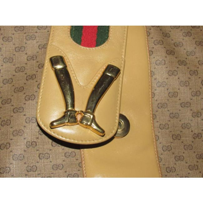 Gucci Brown micro Guccissima Leather Hobo Crossbody Bag w Boot Snap