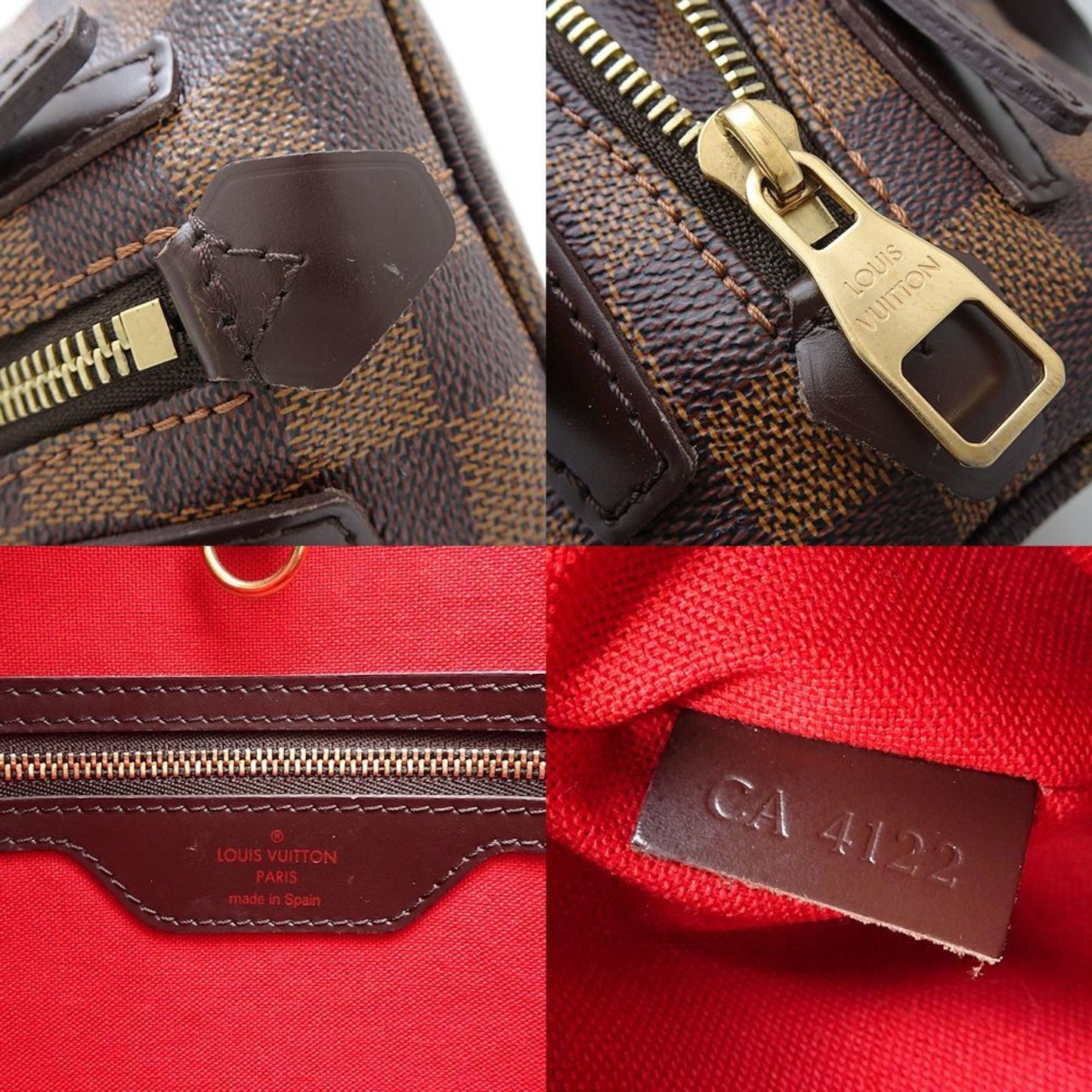 Louis Vuitton  Ebene Canvas Shoulder Bag