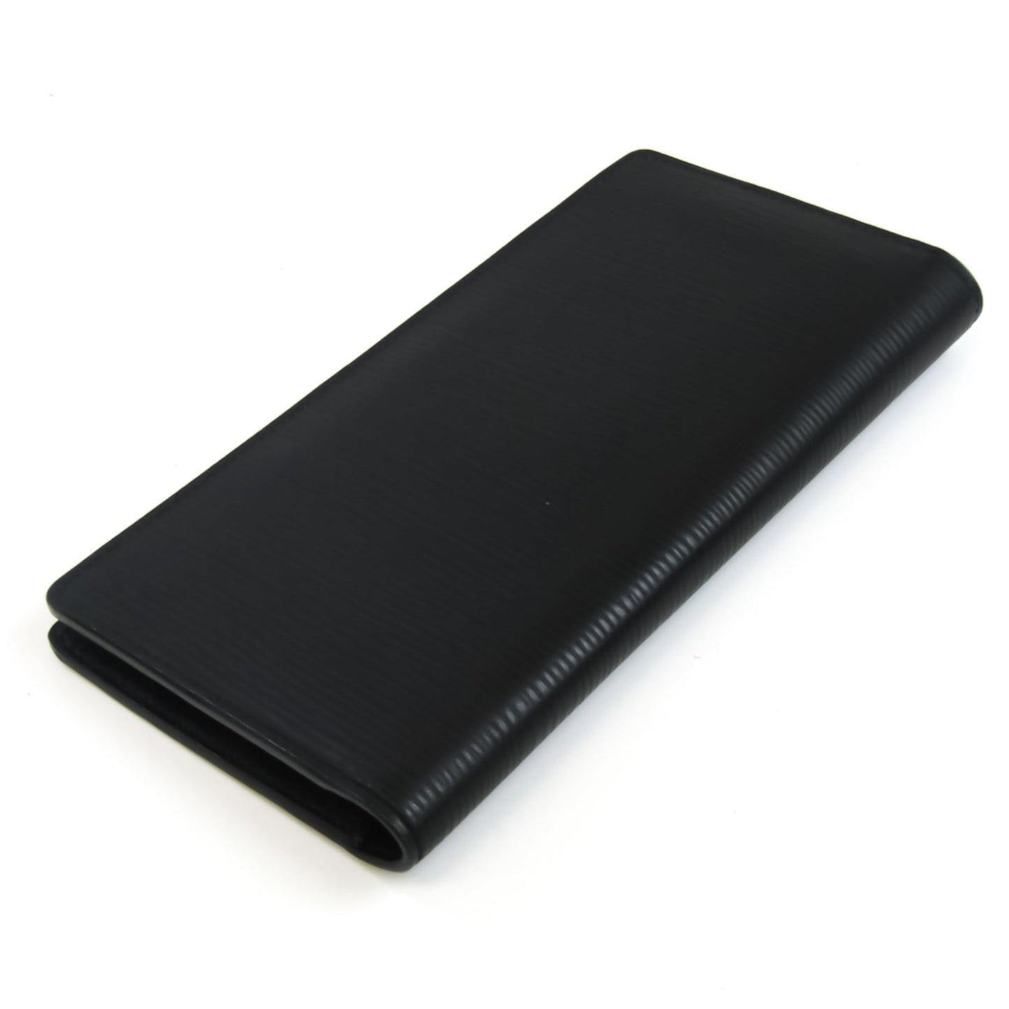 Louis Vuitton Black Leather Portefeuille Brazza wallet accessories