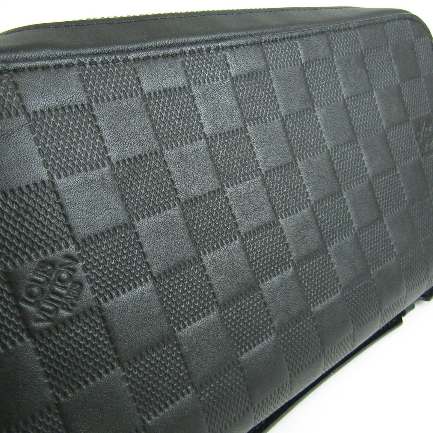 Louis Vuitton Black Canvas Zippy XL wallet accessories