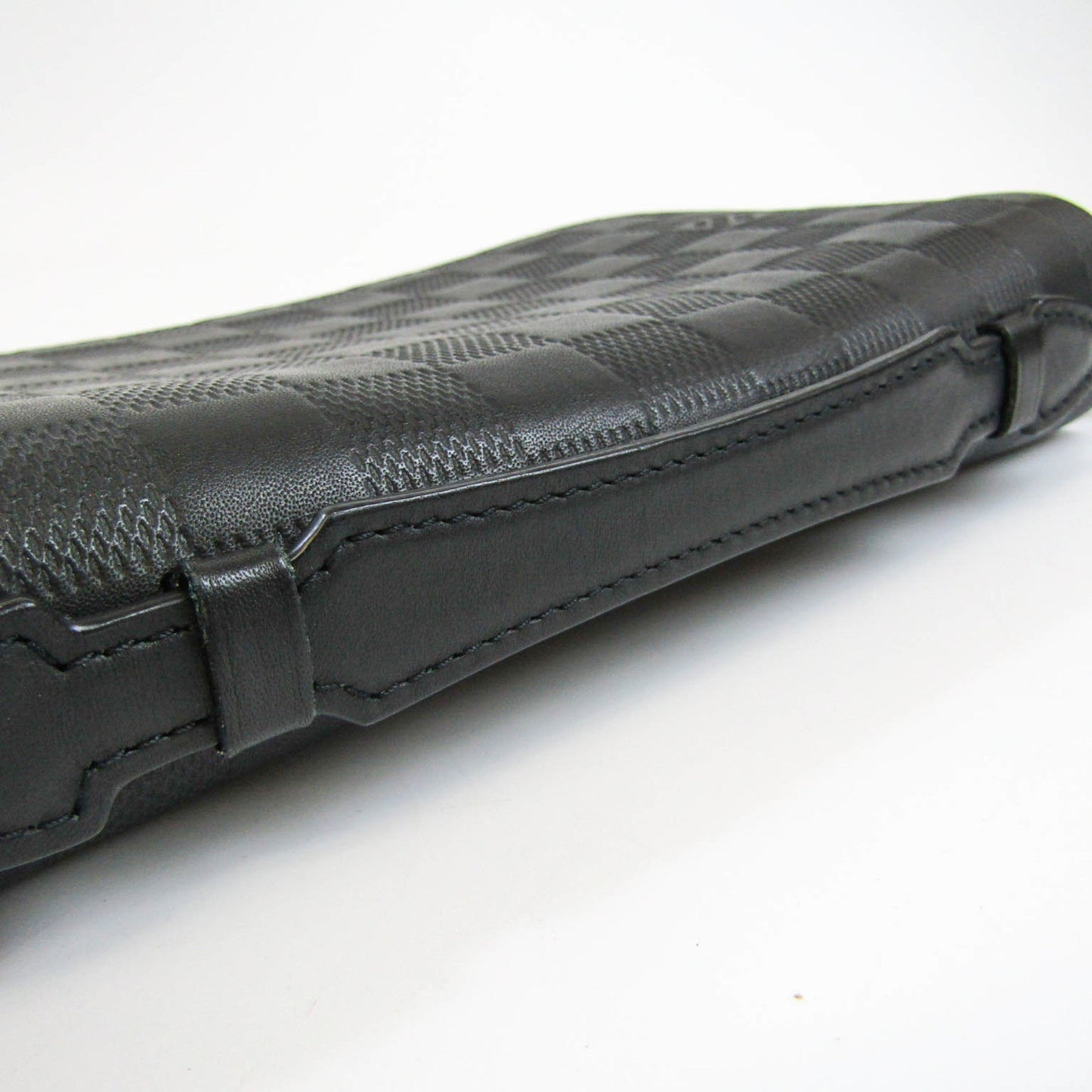 Louis Vuitton Black Canvas Zippy XL wallet accessories
