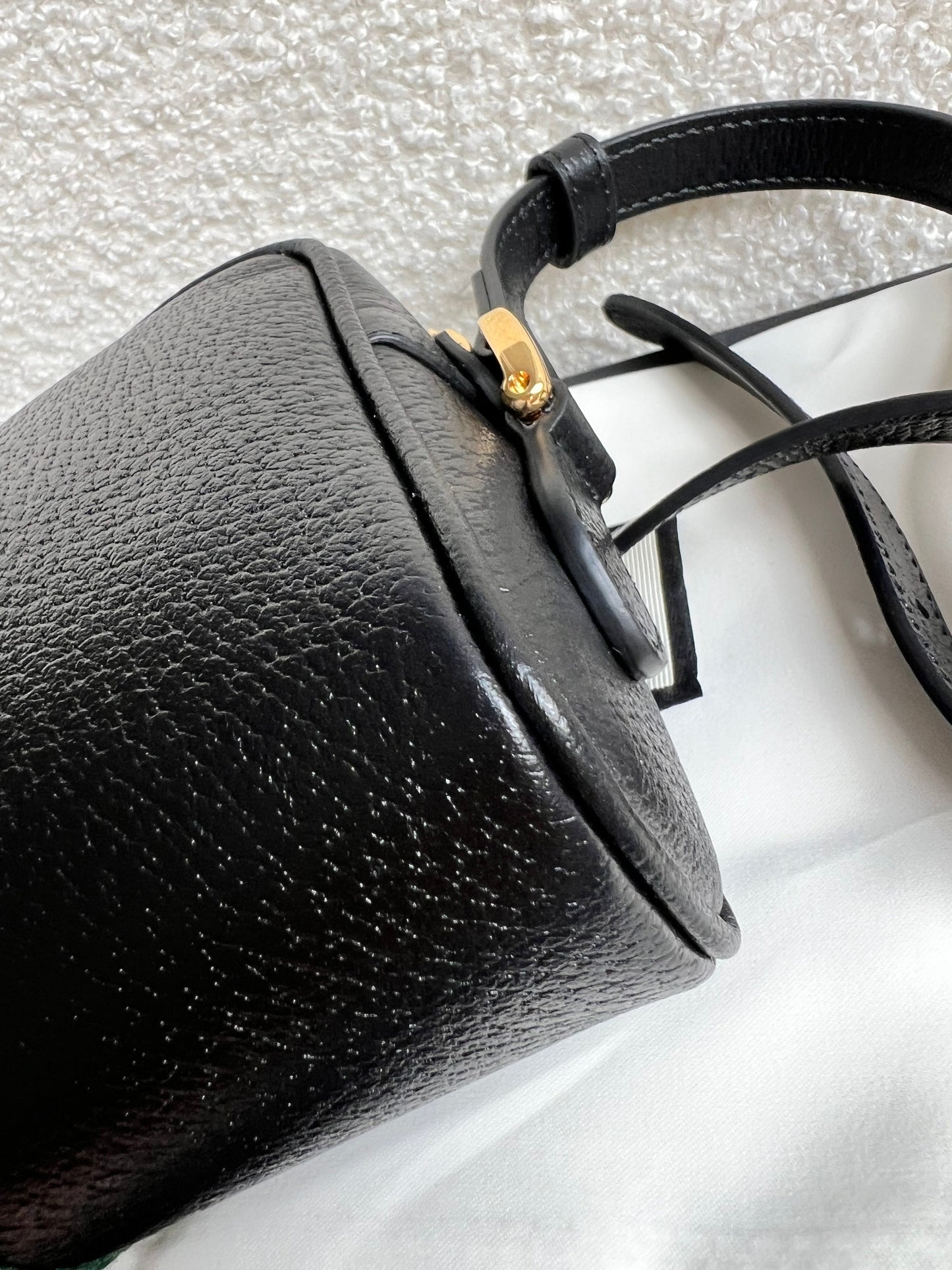 Gucci GG Black Ophidia Mini Shoulder Bag