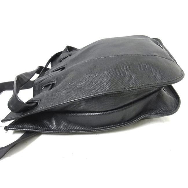 Gucci vintage Tom Ford black snakeskin leather drawstring top bucket bag