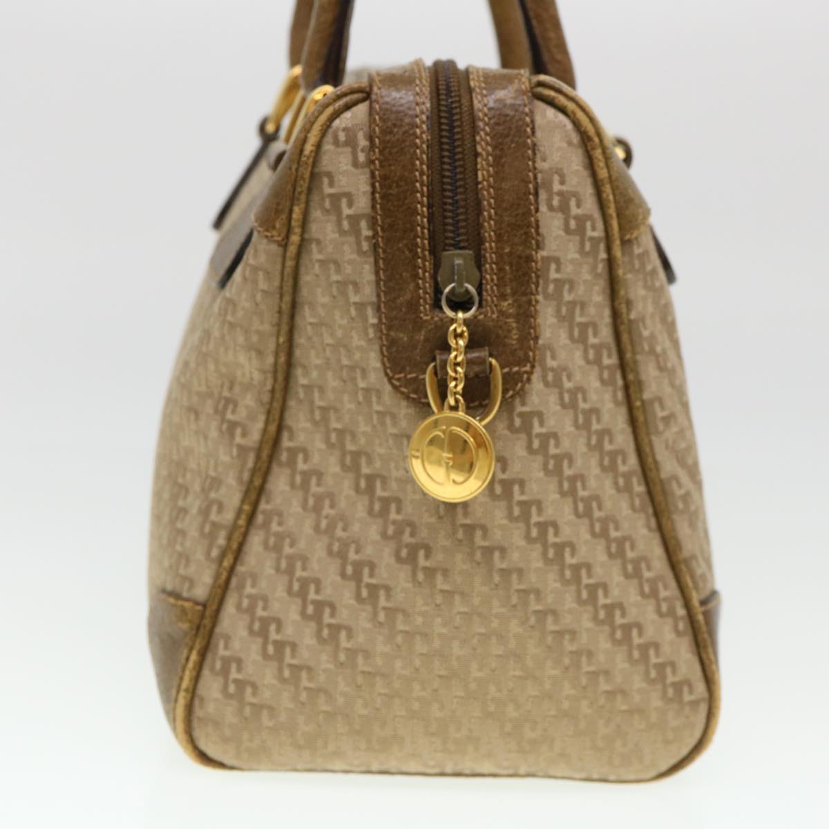GUCCI Hand Bag Canvas 2way Beige  38861