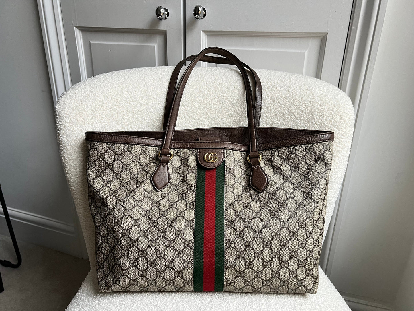 Gucci Ophidia GG Supreme Medium Tote (RRP £1440)