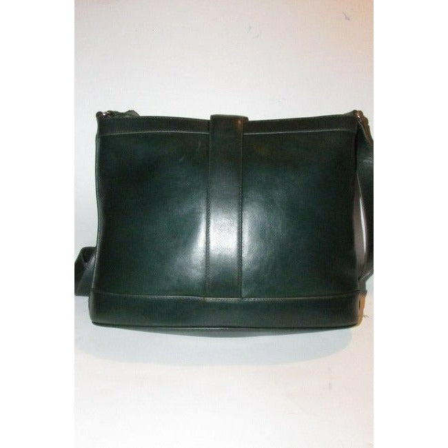 Gucci Forest Green Leather Britt Blondie Shoulder Bag Bucket Style