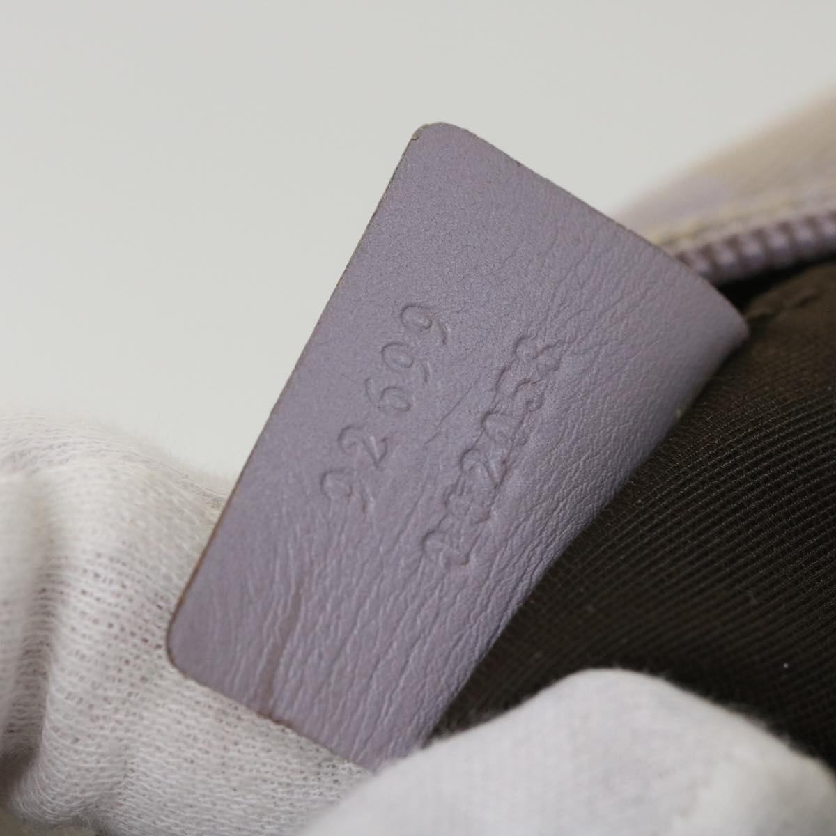 GUCCI GG Canvas Shoulder Bag Purple 92699  39197