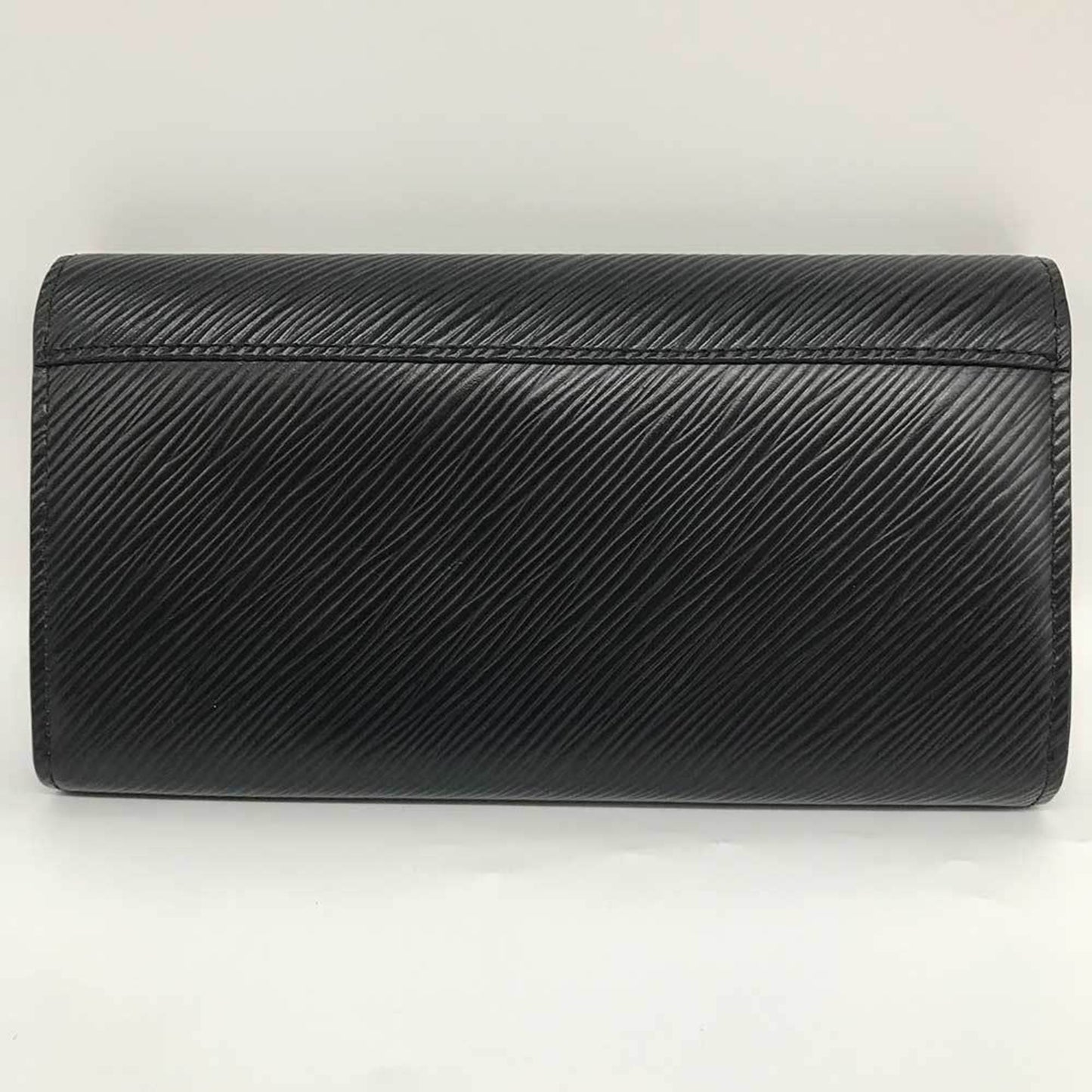 Louis Vuitton  Noir Epi Leather Long Wallet (Bi-Fold)