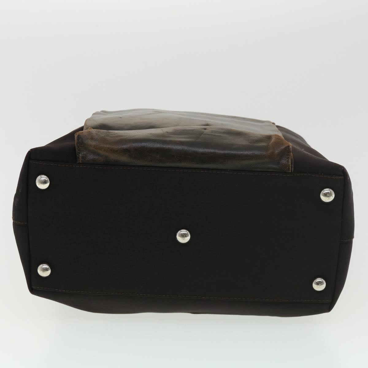 GUCCI Hand Bag Nylon Black  39346