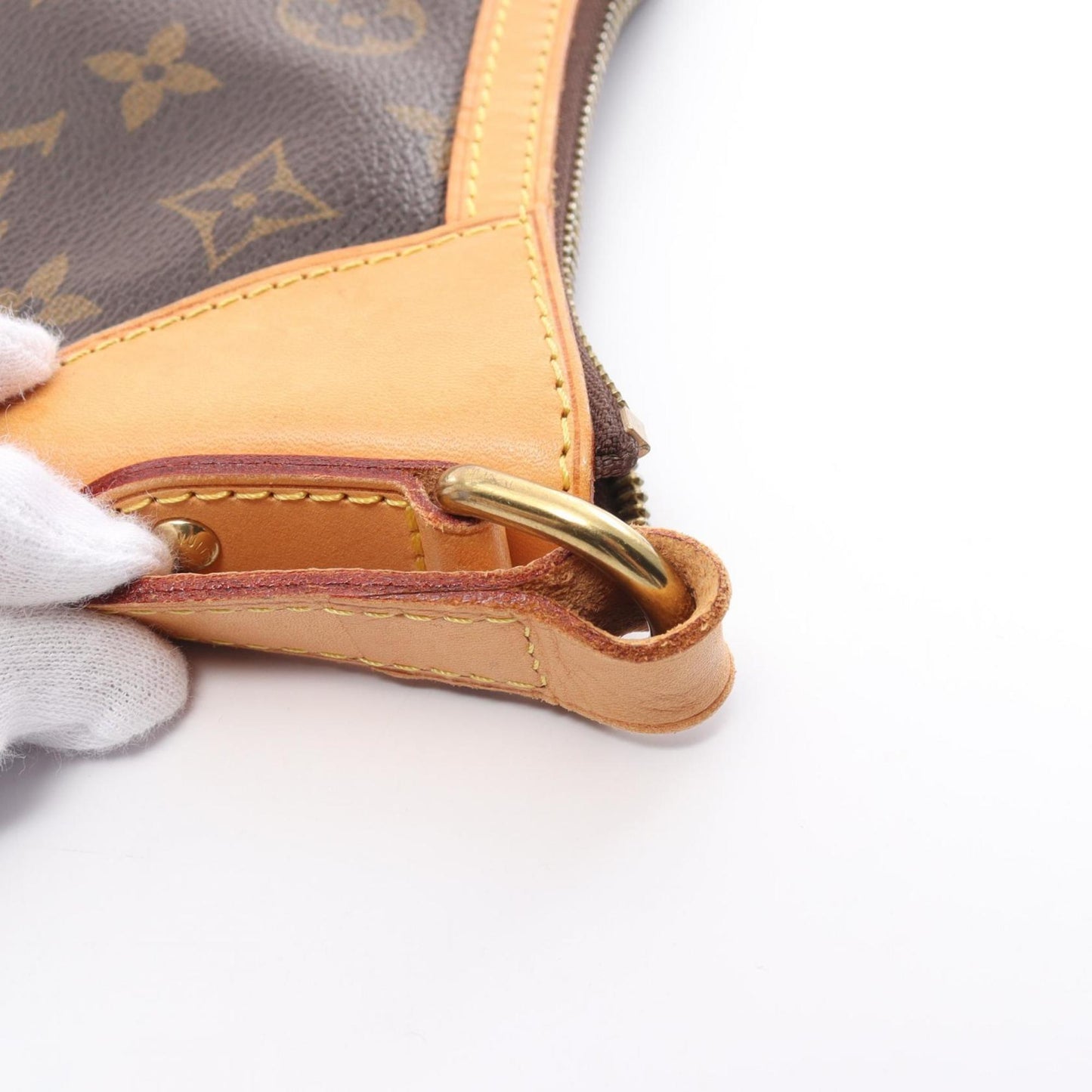 Louis Vuitton  Monogram Coated Canvas Leather Shoulder Bag