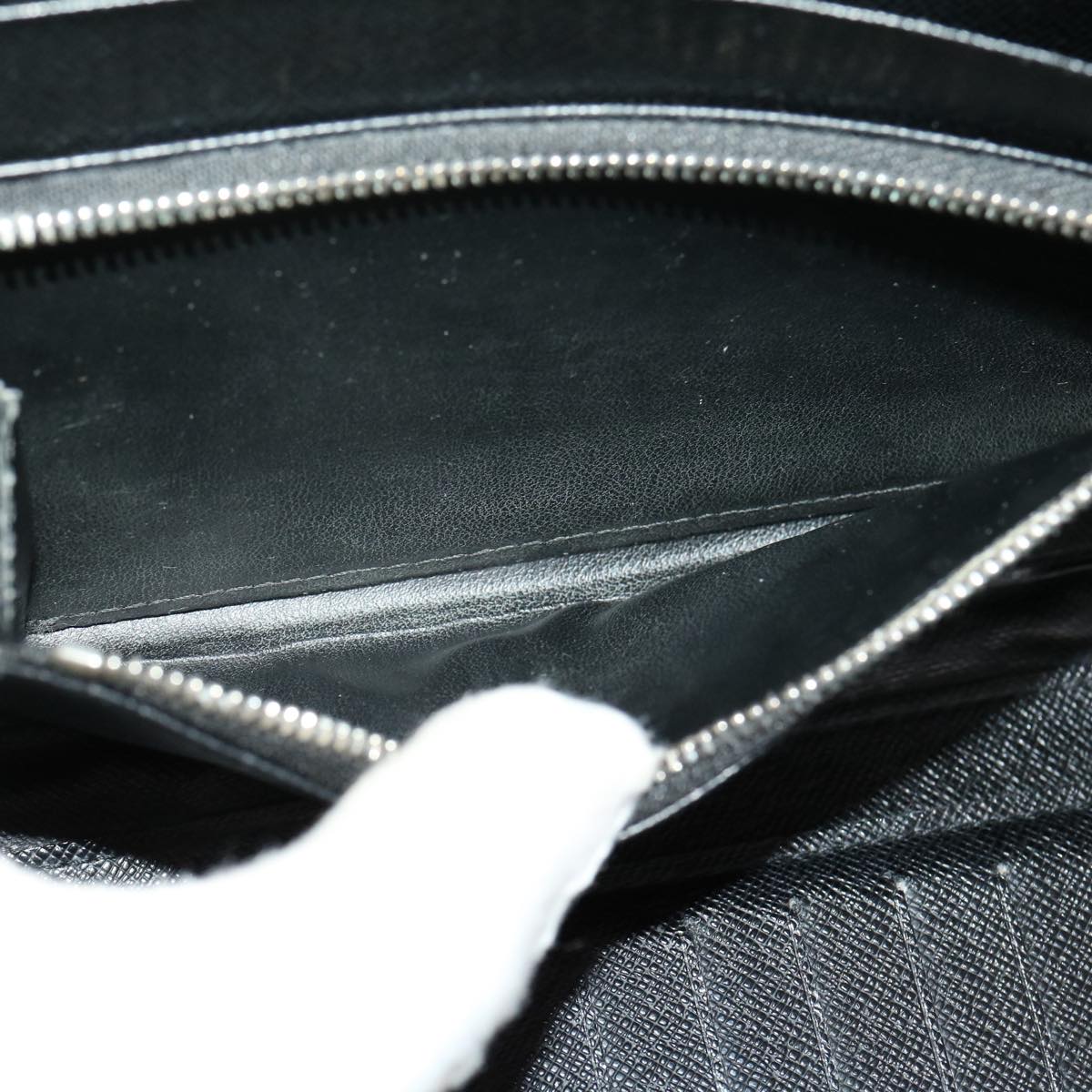 Louis Vuitton Black Leather Organizer wallet accessories