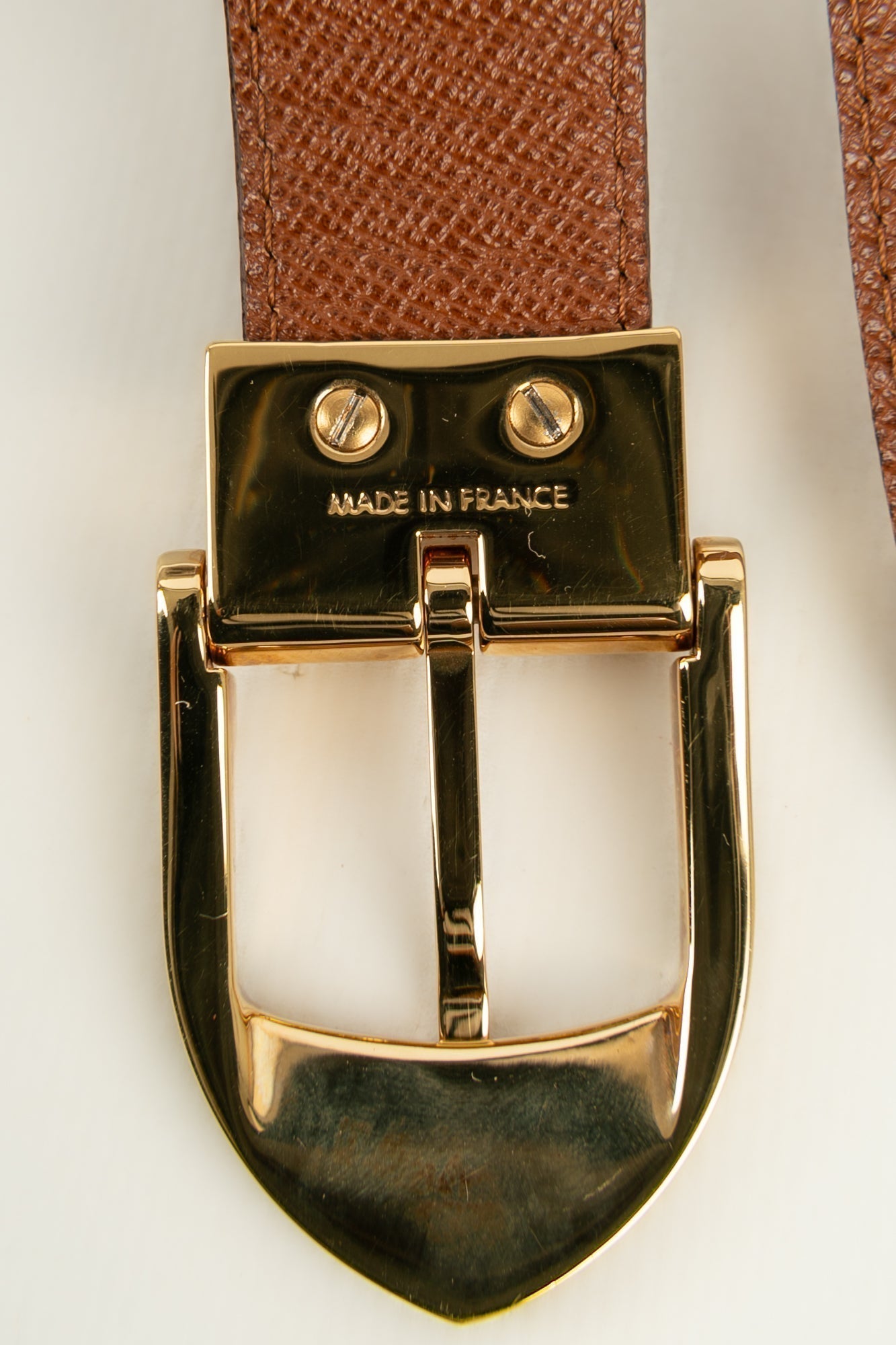Ceinture en cuir Louis Vuitton