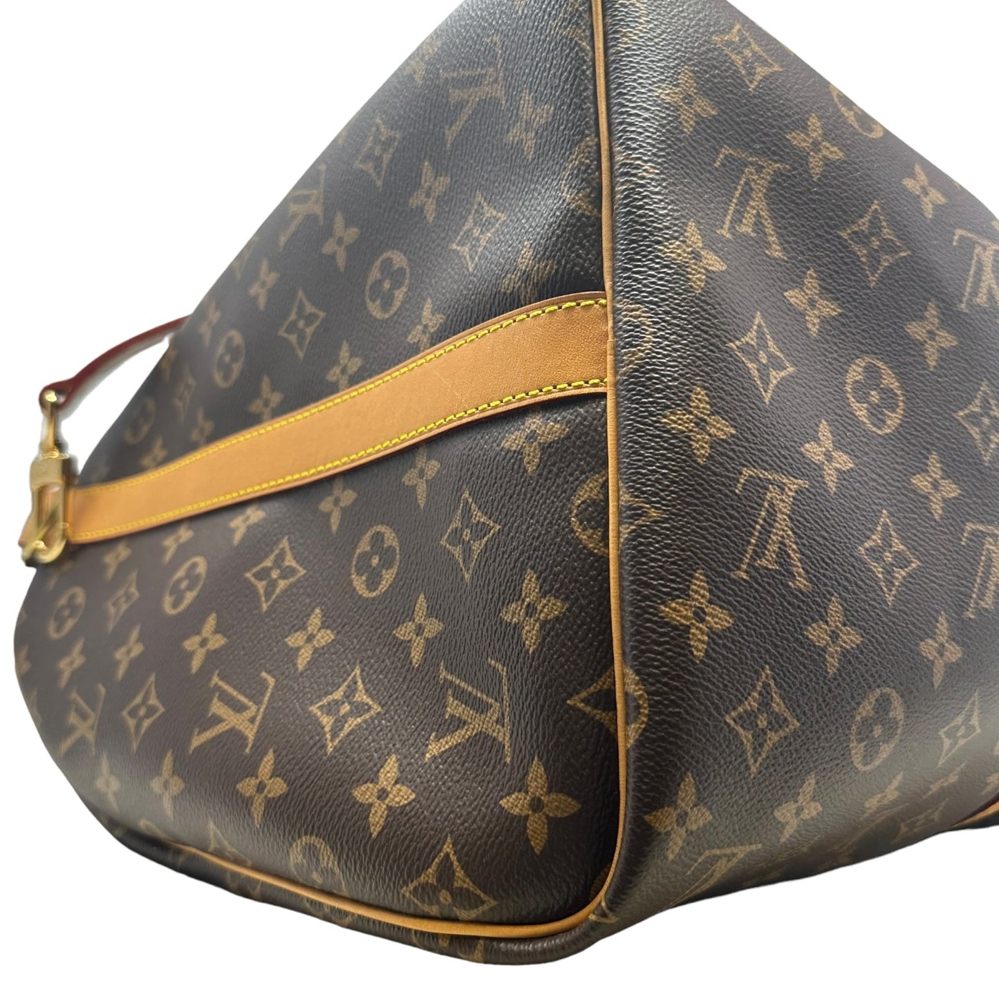Keepall 55 Luxury Designer By Louis Vuitton In Monogram Canvas, Size: Large