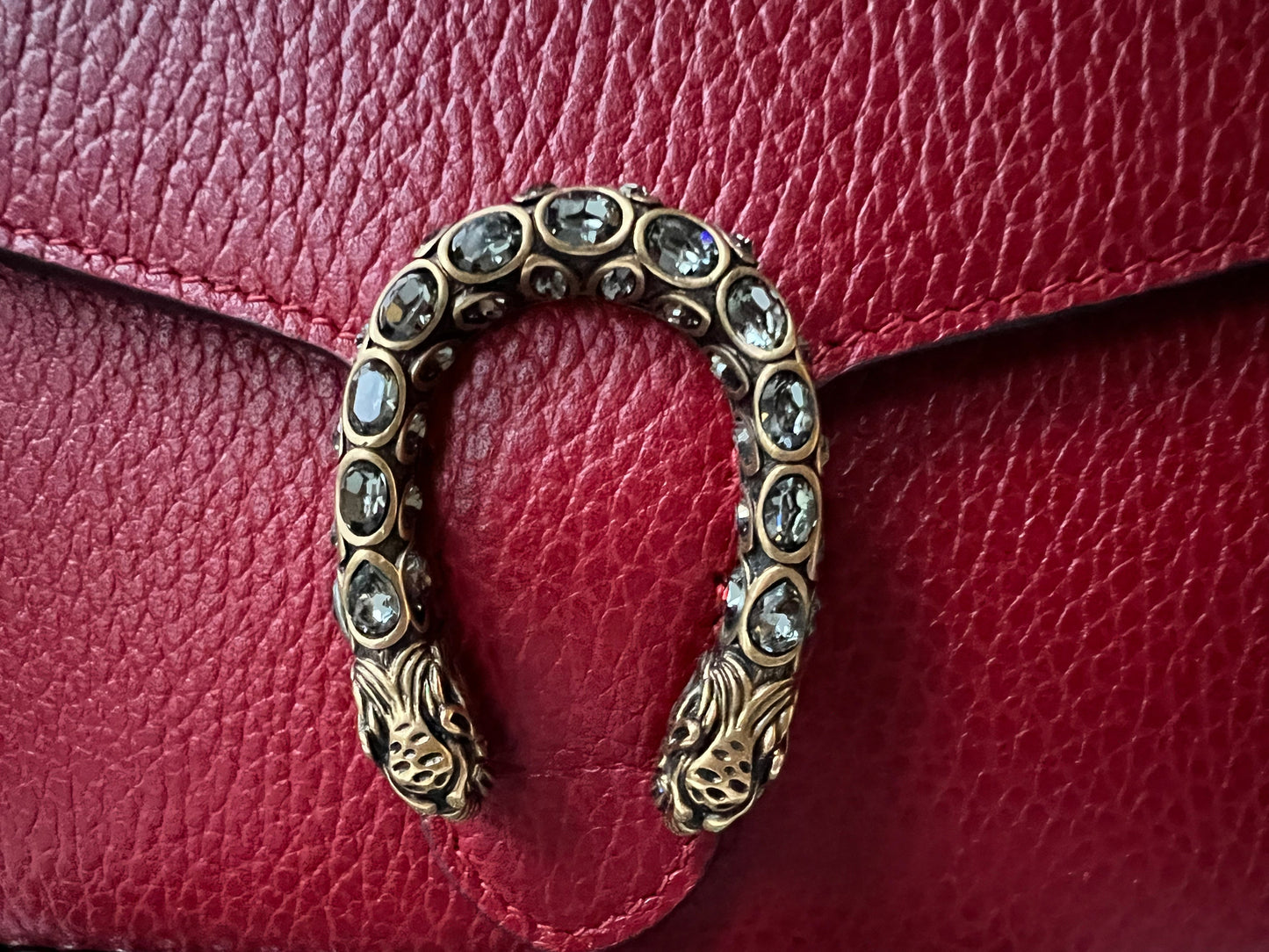 Gucci Dionysus Red Mini Chain Bag (RRP £1340)