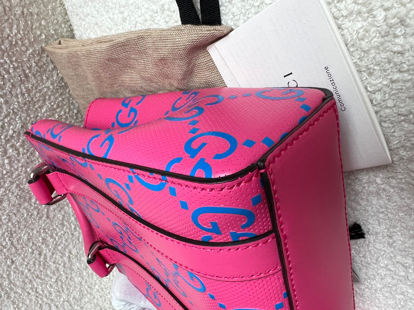Gucci Pink Mini GG Tote Bag