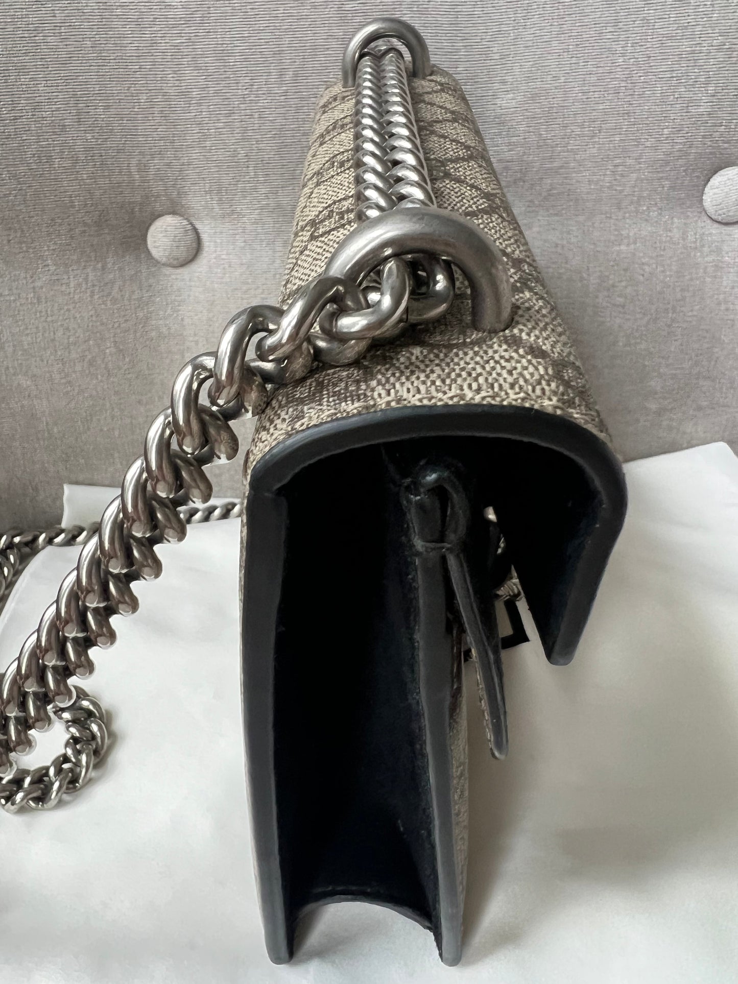 Gucci Dionysus GG Supreme Mini Shoulder Bag (RRP £1,700)