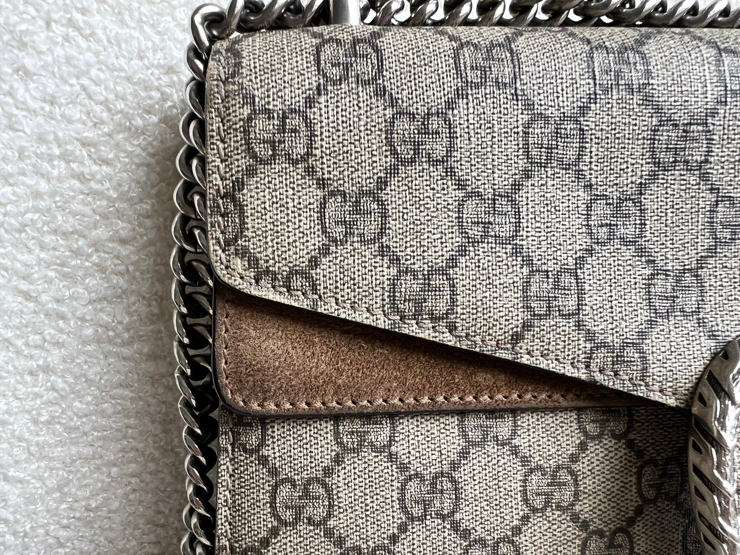 Gucci Dionysus GG Supreme Small Shoulder Bag (RRP £2,400)