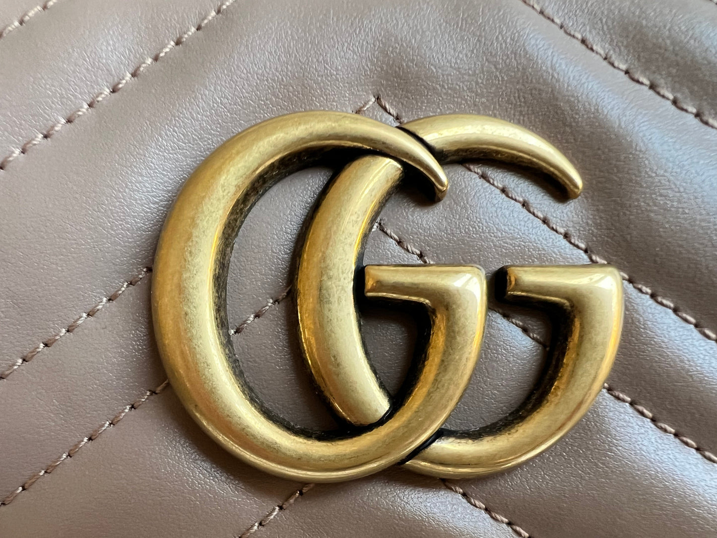 Gucci GG Marmont Dusty Pink Small Shoulder Bag (RRP £1340)