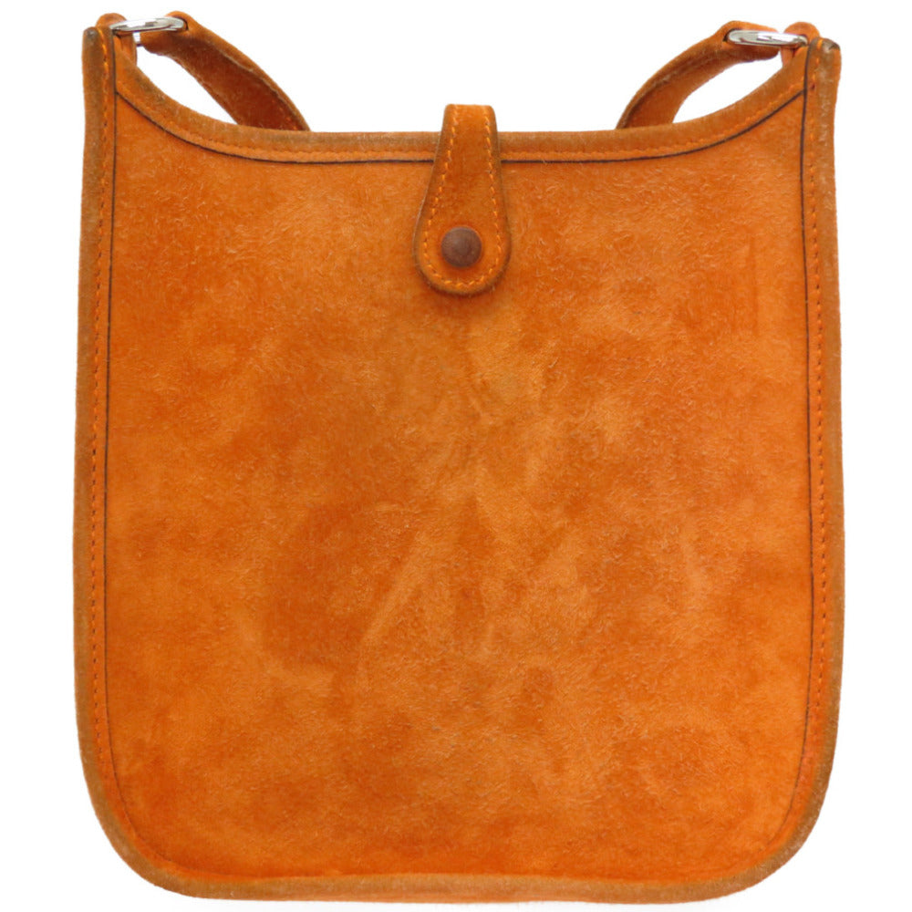 HERMES Shoulder Bag Doblis Orange Evelyn TPM Women Used