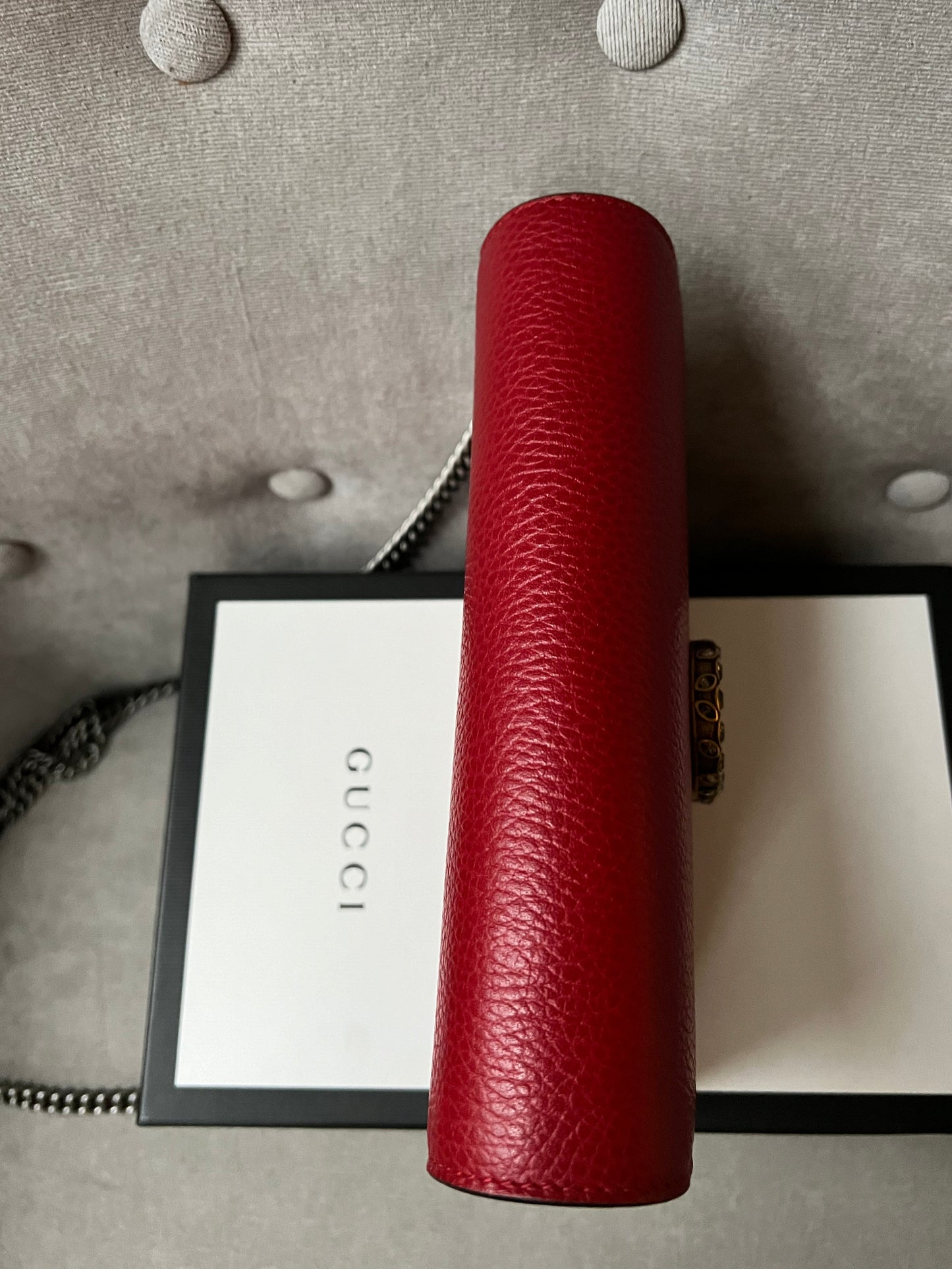 Gucci Dionysus Red Mini Chain Bag (RRP £1340)
