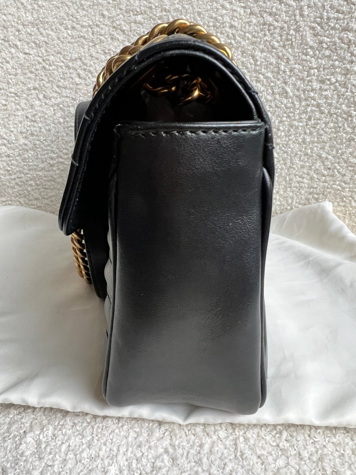 Gucci GG Black Marmont Small Shoulder Bag (RRP £2070)