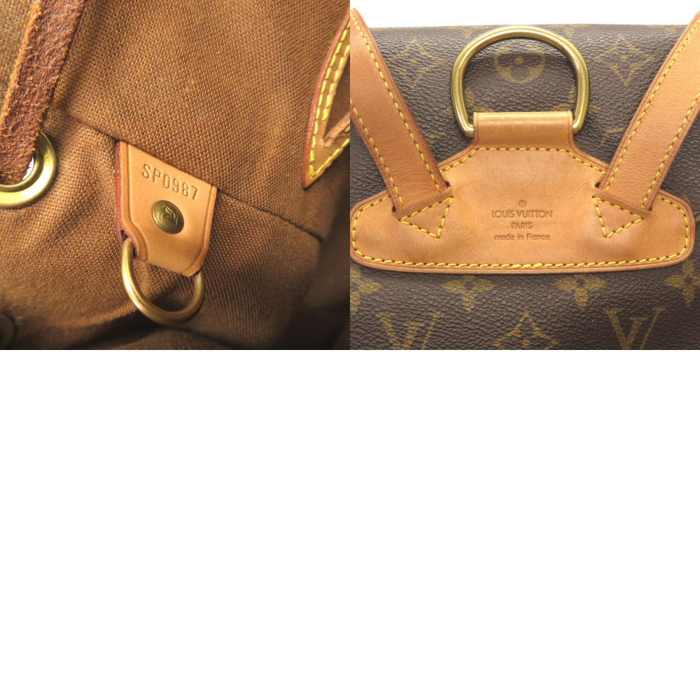 LOUIS VUITTON Backpack M51136 Monogram canvas Brown Monogram MontsourisMM Women Used
