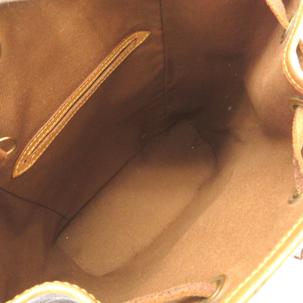 LOUIS VUITTON Backpack M51136 Monogram canvas Brown Monogram MontsourisMM Women Used