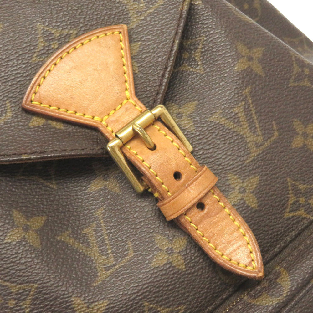 LOUIS VUITTON Backpack M51136 Monogram canvas Brown Monogram MontsourisMM Women Used