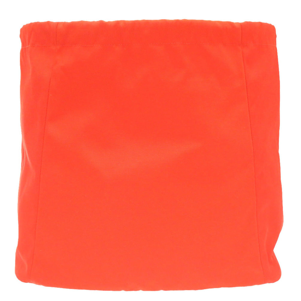 HERMES Other bag canvas Orange Sacked Pansage spare bag Women Used
