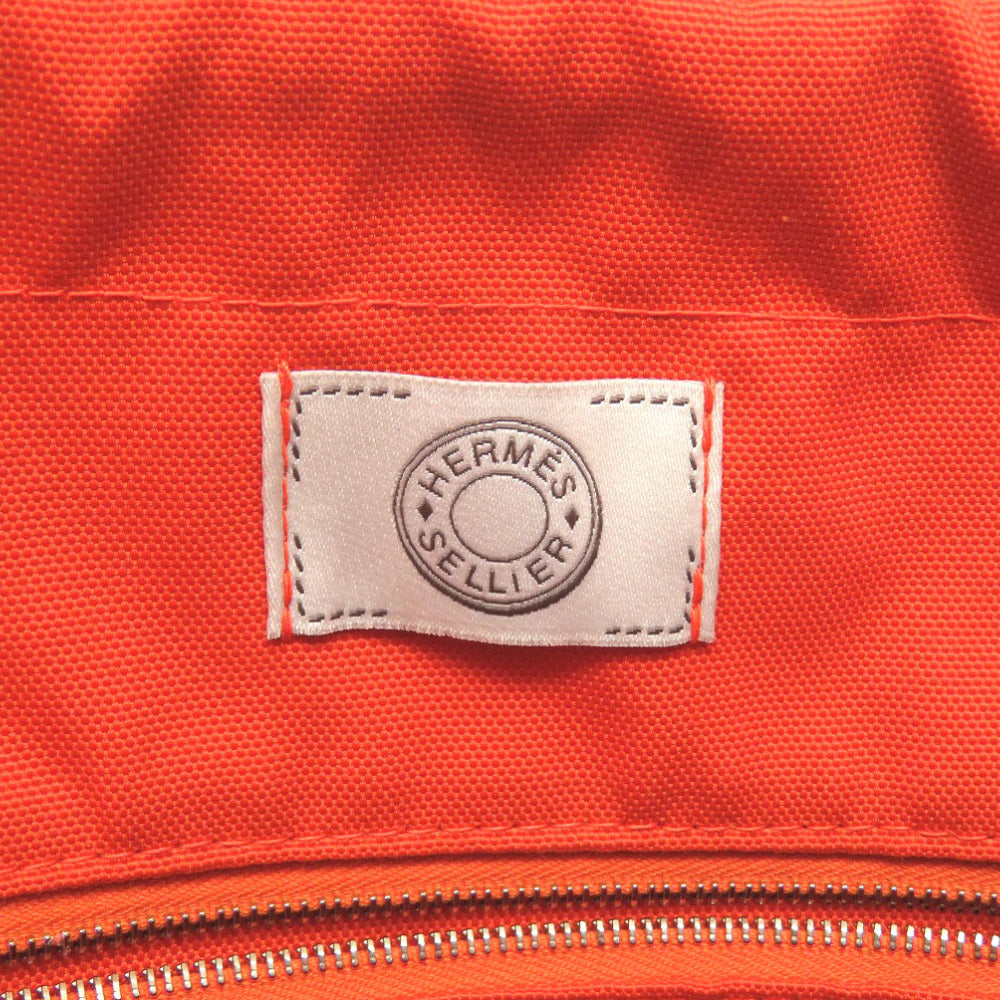 HERMES Other bag canvas Orange Sacked Pansage spare bag Women Used