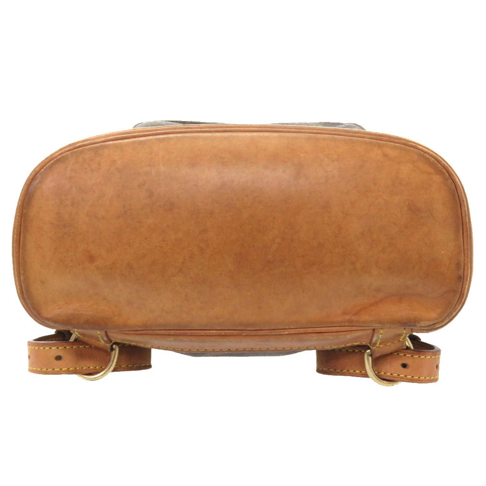 LOUIS VUITTON Backpack M51137 Monogram canvas Brown Monogram Mini Montsouris Women Used