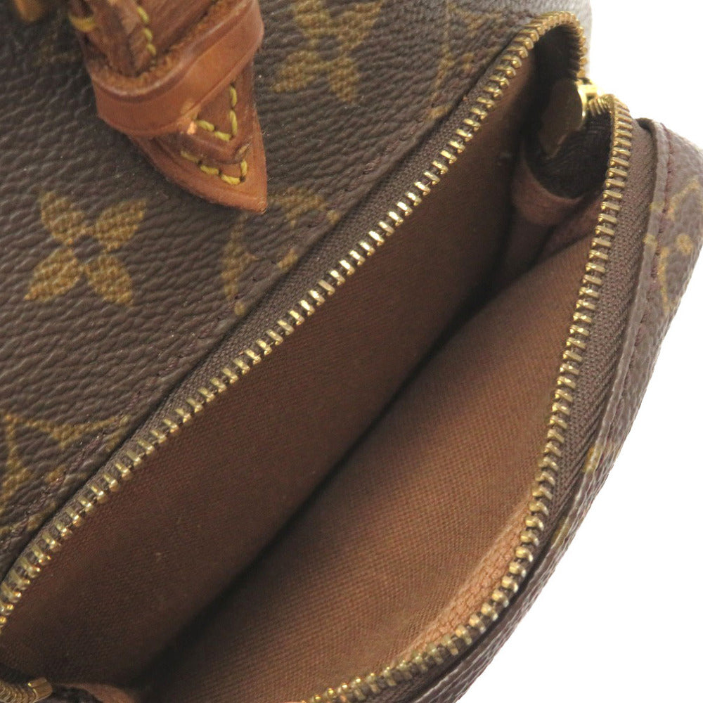 LOUIS VUITTON Backpack M51137 Monogram canvas Brown Monogram Mini Montsouris Women Used