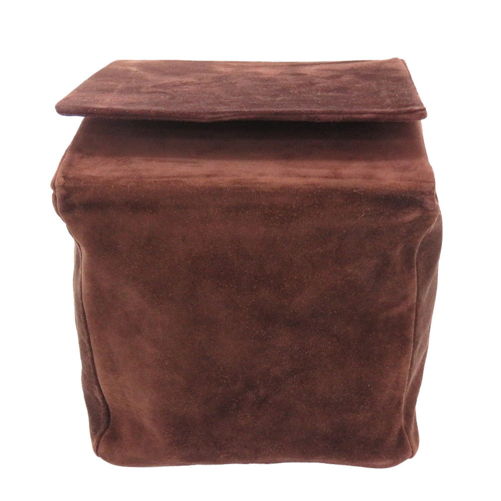 HERMES Handbag Doblis Brown Multi box Women Used