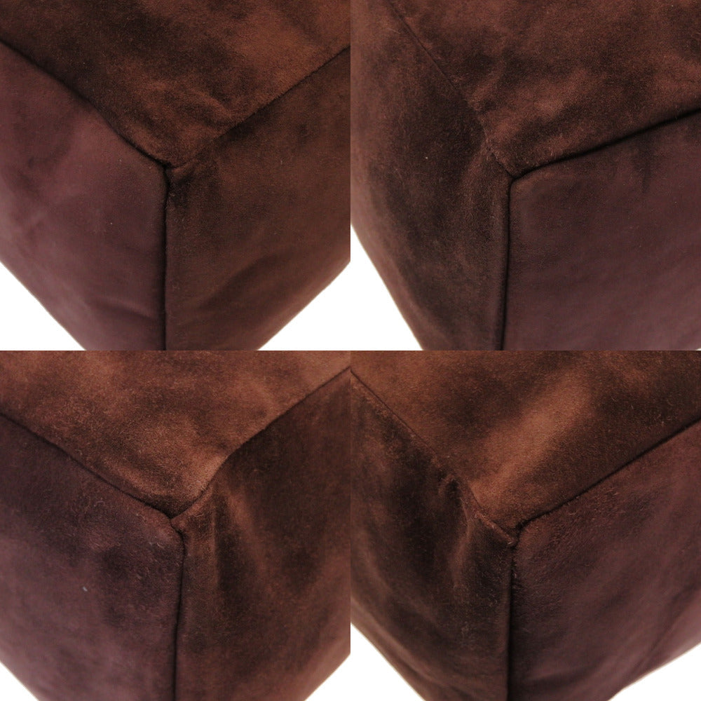 HERMES Handbag Doblis Brown Multi box Women Used
