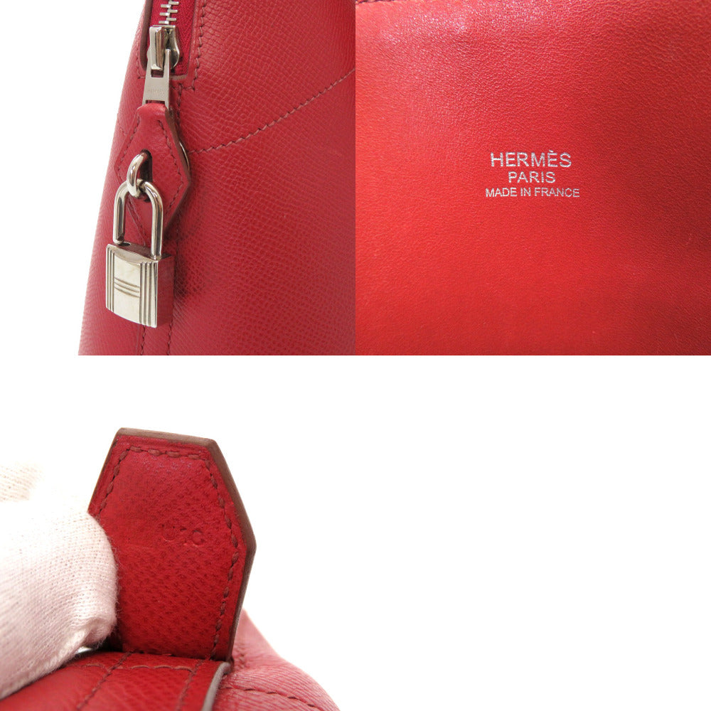 HERMES Handbag Epsom Rouge Garance Bored 31