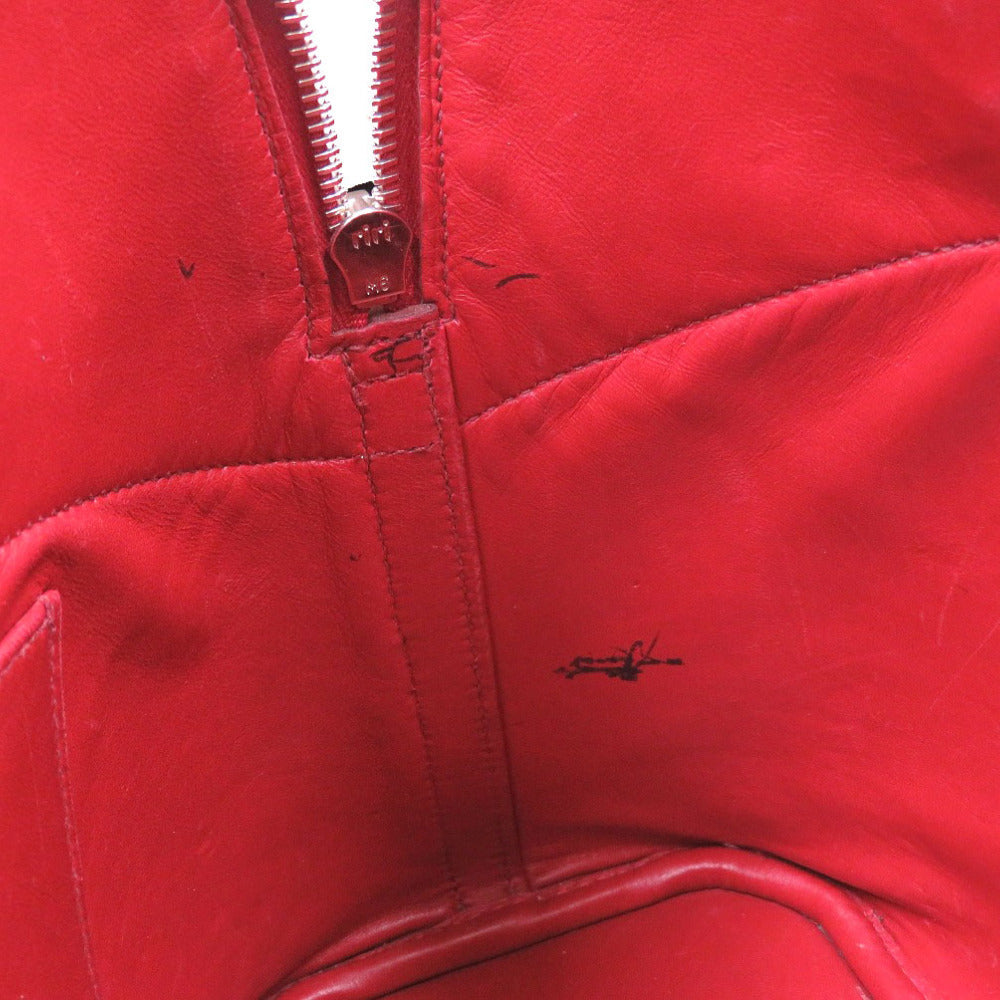 HERMES Handbag Epsom Rouge Garance Bored 31