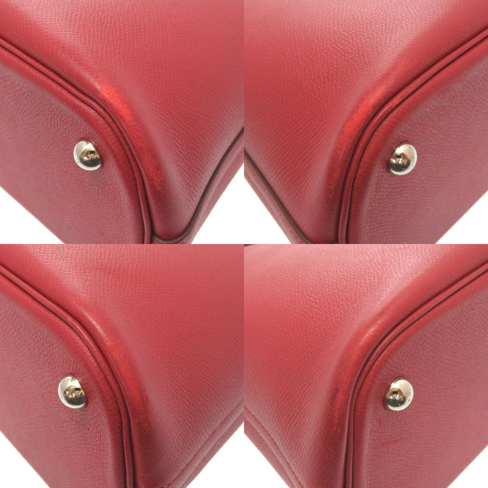 HERMES Handbag Epsom Rouge Garance Bored 31